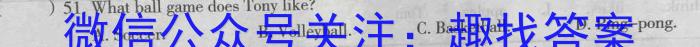 2023-2024学年安徽省九年级下学期开学摸底调研（CZ）英语试卷答案