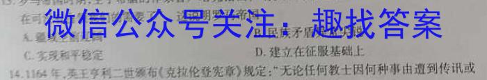 2024年孝义市中考模拟考试题(卷)&政治