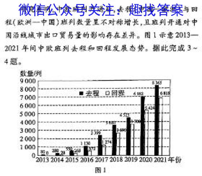 中考必刷卷·2024年安徽省八学业水平考试 压轴冲刺卷二政治1