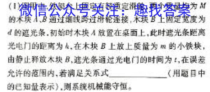 2024年河南省普通高中招生考试试卷（适应卷）物理