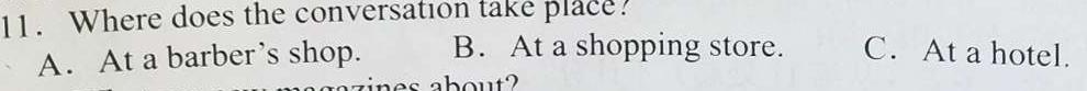 1号卷A10联盟2023级高一下学期2月开年考 英语