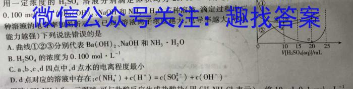 河南省南召县2024年春期九年级开学摸底练习化学
