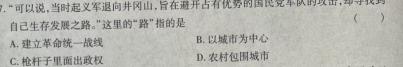 炎德英才大联考 2024年普通高等学校招生全国统一考试考前演练四4历史