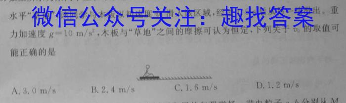 河南省泌阳县2023-2024学年度下学期九年级第一次质检试题物理试卷答案