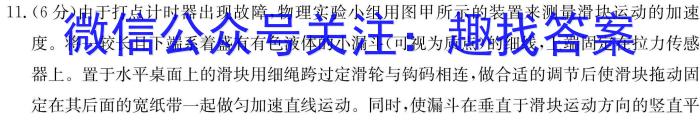 百师联盟 2024届高三开年摸底联考 新高考卷物理`