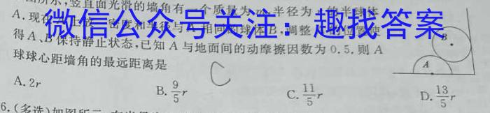 名校计划2024年河北省中考适应性模拟检测（导向二）h物理