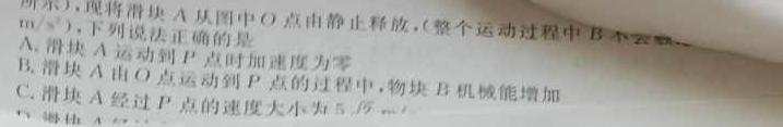 [今日更新]开卷文化 2024普通高等学校招生统一考试模拟卷(二)2.物理试卷答案