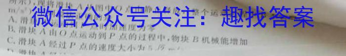 益卷陕西省2023-2024学年度七年级第二学期期末检测物理试卷答案