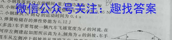 2024届陕西省八年级学业水平质量监测(菱形)物理
