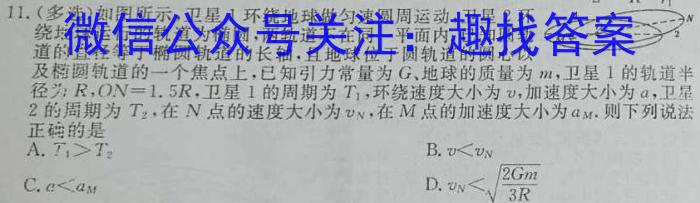 安徽省2024年中考模拟试题物理试题答案