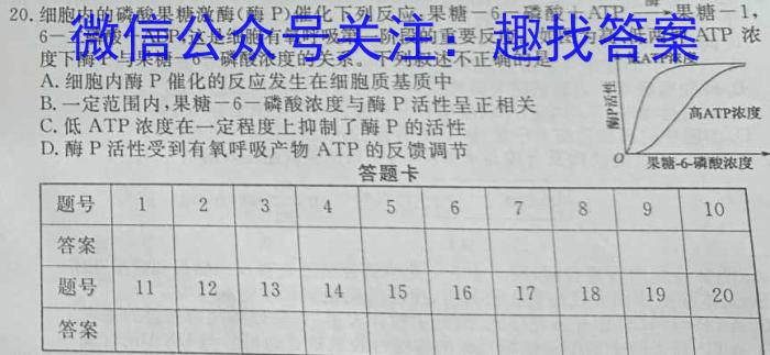 2024届重庆市第八中学高三下学期适应性(七)(黑黑黑白白白)生物学试题答案