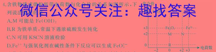 2024届石室金匮高考专家联测卷(六)化学