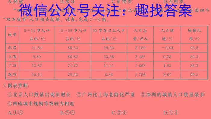 明思教育2024年河南省普通高中招生考试试卷(题名卷)政治~