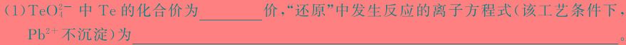 1河北省2024届九年级结课教学质量检测试题（B）化学试卷答案