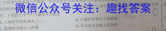 江西省2024年初中学业水平考试冲刺练习(一)1物理`