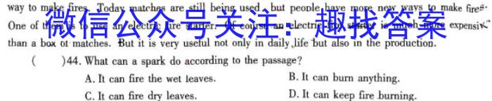 晋文源2024年广东中考考前适应性训练(二)英语