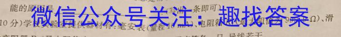 安徽省C20教育联盟2024年九年级第三次模拟试卷物理`