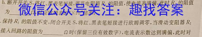 2024-2025学年湖南省高二试卷9月联考(25-18B)物理试题答案