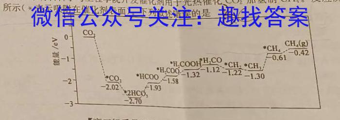 q九师联盟 2023~2024学年高三核心模拟卷(下)(四)4化学