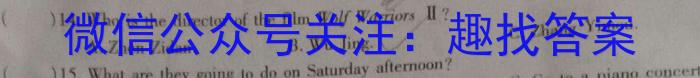 陕西省韩城市2024年初中学业水平模拟考试(二)英语试卷答案