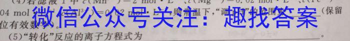 山西省2024年中考总复习预测模拟卷(二)2化学