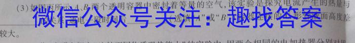 安徽省2024年凤台九年级三月质量检测物理`