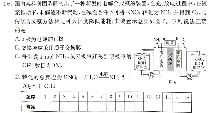 【热荐】河北省2023-2024学年度第二学期高一3月份月考化学