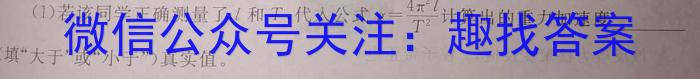 A10联盟2023-2024学年高一下学期6月联考物理试卷答案