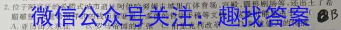 广西省2024年高考第三次联合模拟考试(2024.5)历史试卷