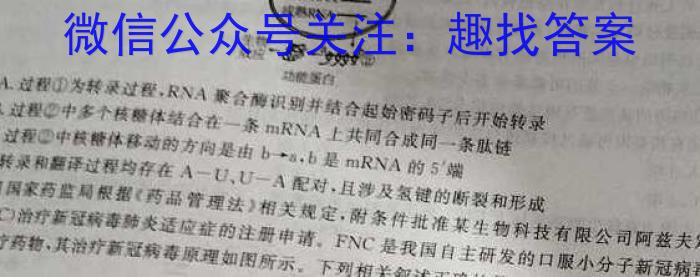 湖北省"腾·云"联盟2023-2024学年高一年级下学期5月联考生物学试题答案