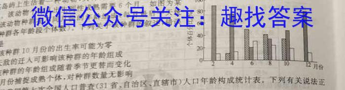 河南省2023-2024学年度七年级综合第七次月考（七）生物学试题答案