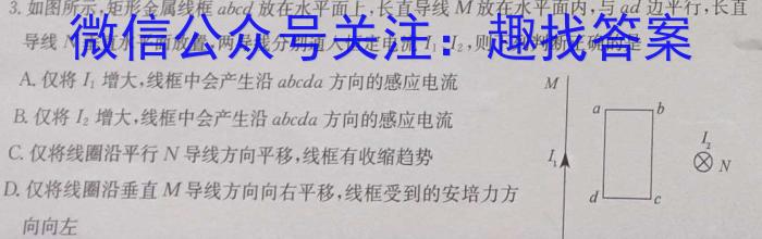 山东省2024年普通高等学校招生全国统一考试(模拟)(2024.5)物理