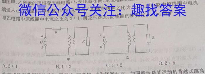 湖北省"腾·云"联盟2023-2024学年高二年级下学期5月联考物理`