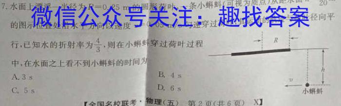 广东省2024年普通高等学校模拟考试(24-572C)物理试卷答案