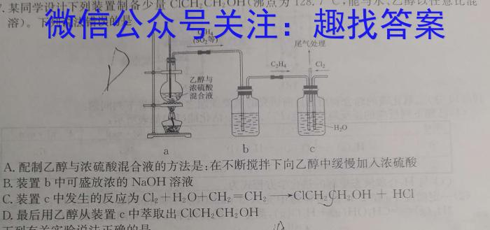 河南省2023-2024学年八年级下学期阶段性质量检测（四）化学