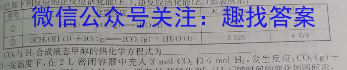 q[阳光启学]2024届高三摸底分科初级模拟卷(八)8化学