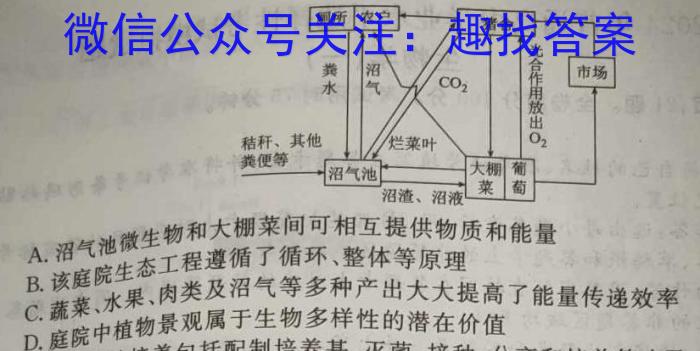 河北省“五个一”名校联盟2025届高三第一次联考生物