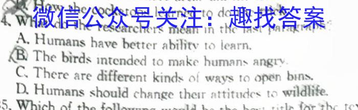 2024年湖北省新高考信息卷(一)英语