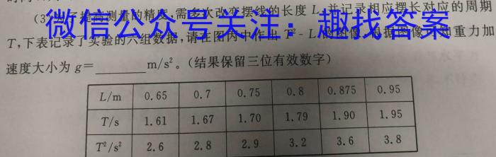 安徽省2024年九年级万友名校大联考试卷三物理`