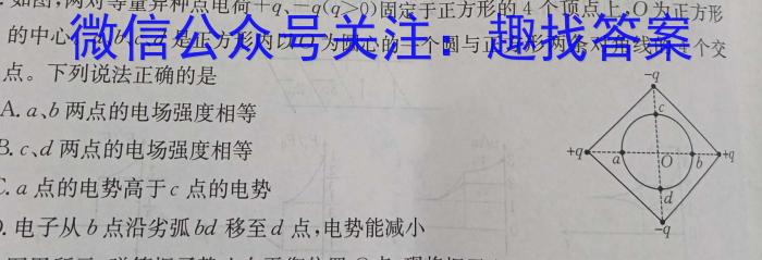 C20教育联盟2024年中考“最后一卷”物理试卷答案