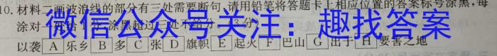 山东省菏泽市2024年高三二模考试(2024.5)语文