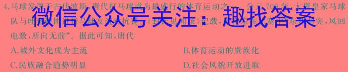 河南省2023-2024学年高二下学期开学考试(24-363B)历史