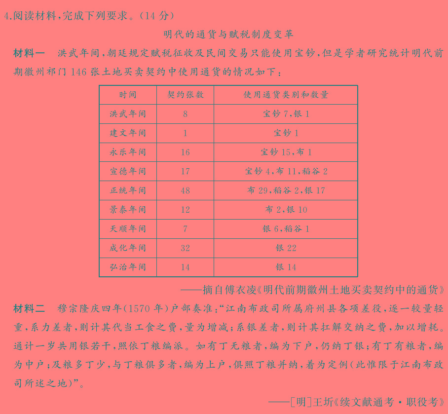 邢台市第一中学2024年二轮复习质量检测思想政治部分