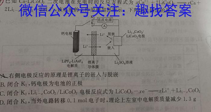 【精品】江淮名卷·2024年安徽中考模拟信息卷(七)7化学