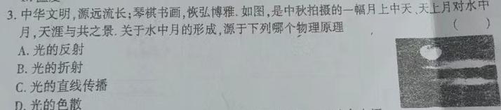 河南省2023-2024学年度八年级下学期阶段评估(二)[7L-HEN](物理)试卷答案