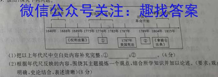 河北省NT2023-2024学年第二学期高一年级收心考试政治1