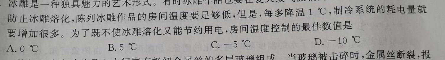 湖南省2025届长沙市一中 高三摸底考试(物理)试卷答案