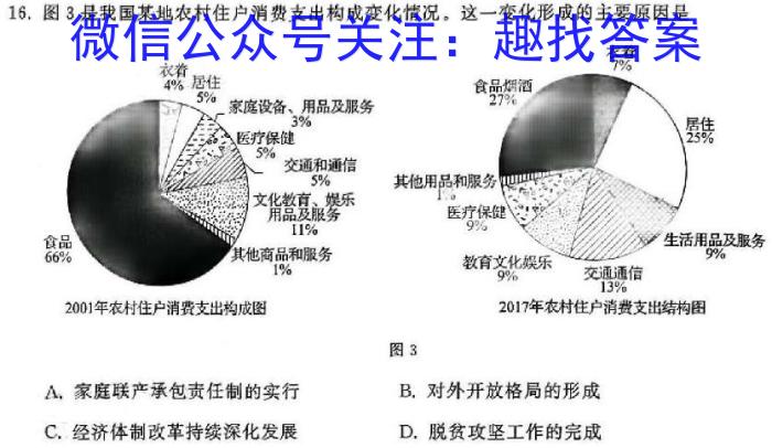 安徽省2024届九年级毕业班第一次模拟考试卷&政治