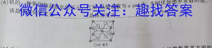 q2024年河南省初中学业水平考试全真模拟试卷(三)3化学