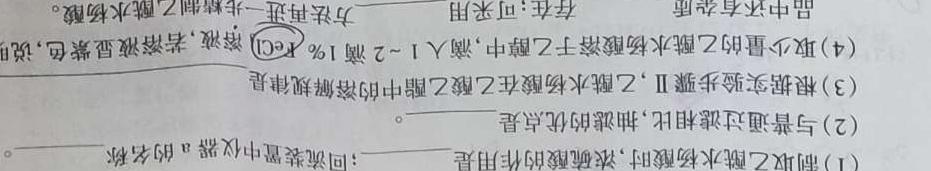 12024年广东省新高考二轮备考特制冲刺卷(5月)化学试卷答案